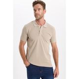 Tudors Erkek Slim Fit Dar Kesim Premium Seri %100 Pamuk Yumuşak Dokulu Merserize Taş Polo Yaka Tişört - 2XL