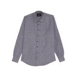 Tudors Erkek Slim Fit Dar Kesim Uzun Kollu Düz Kışlık Oduncu Gömlek-42573 Gri