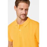 Tudors Erkek Slim Fit Polo Yaka T-shirt,%100 Pamuk, Açık Sarı, S Beden