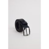 Tudors Erkek%100 Hakiki Deri 4 Cm Spor Kemer,Lacivert S 2007004292521
