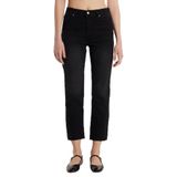 Tudors Kadın Regular Fit Cepli Geniş Paça Jean Kot Pantolon,Füme 38