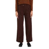 Tudors Kadın Regular Fit Klasik Kesim Yüksel Bel Geniş Paça Pantolon,Kahverengi 44 2007004428067