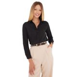 Tudors Kadın Slim Fit Dar Kesim Uzun Kollu Pamuklu Vücuda Oturan Dokulu Siyah Basic Gömlek - 2XL