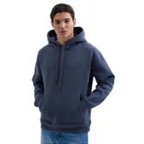 TUDORS Kapüşonlu Sweatshirt Oversize Geniş Kesim İçi Polarlı, S, SW240001-01, Gri, erkek