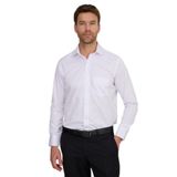 Tudors Klasik Fit Uzun Kollu Pamuklu Düz Erkek Beyaz Gömlek - 2XL
