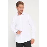TUDORS Modern Slim Fit Uzun Kollu Pamuklu Kolay Ütü Armürlü Gömlek, MD17003-460