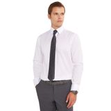 Tudors Regular Fit Beyaz Non Iron%100 Pamuk Doğa Dostu Ekoteks Belgeli Ütü Gerektirmez Gömlek,Beyaz3 L