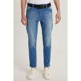 TUDORS Regular Fit Denim Jean Pantolon, 38, PN250007, Mavi, Erkek