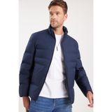 TUDORS Regular Fit Kaz Tüyü Mont, M, Regular Fit Kaz Tüyü Mont, Lacivert, Erkek