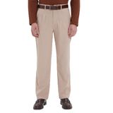 TUDORS Regular Fit Klasik Kesim Normal Bel Geniş Paça Pantolon, L, PN250036, Taş, Erkek