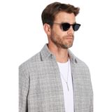 TUDORS Regular Fit Klasik Kesim Oduncu Tek Cepli Armürlü Kışlık Gömlek, L, KL250004-2085, Gri, Erkek