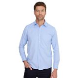 TUDORS Regular Fit Klasik Kesim Spor Yaka Oxford Gömlek, XL, KL230037-921, Mavi, Erkek