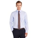 Tudors Regular Fit Mavi Non Iron%100 Pamuk Doğa Dostu Ekoteks Belgeli Ütü Gerektirmez Gömlek,Mavi2 Xl