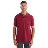 TUDORS Regular Fit Polo Yaka T-shirt Kırmızı, M, CT240006, Kırmızı1, Erkek
