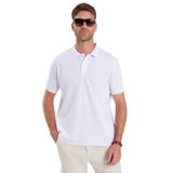 TUDORS Regular Fit Polo Yaka T-shirt, M, CT240006, Beyaz, Erkek