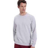 TUDORS Relax Fit Bisiklet Yaka Sweatshirt, M, SW250013, Gri, erkek