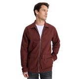 TUDORS Relax Fit Ceket, L, RF250069, Bordo, Erkek