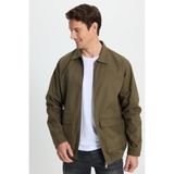 TUDORS Relax Fit Ceket, L, RF250069, Haki, Erkek