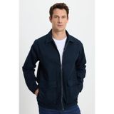 TUDORS Relax Fit Ceket, L, RF250069, Lacivert, Erkek