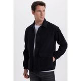 TUDORS Relax Fit Denim Kot Mont, L, RF250073, Siyah, Erkek