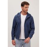 TUDORS Relax Fit İndigo Ceket, L, RF250068, İndigo, Erkek