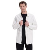 TUDORS Relax Fit Pamuk Mont, M, Relax Fit Pamuk Mont, Ekru, Erkek