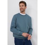 TUDORS Relax Fit Pamuklu İçi Polarlı Bisiklet Yaka Sweatshirt, 3XL, SW220005, Gri1, erkek