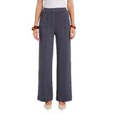TUDORS Relax Fit Rahat Kesim Modal Kumaş Yüksek Bel Geniş Paça Pantolon, M, PN250052, Antrasit, Kadın