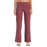 TUDORS Relax Fit Rahat Kesim Normal Bel Geniş Paça Pantolon, 38, PN250059, Bordo, Kadın