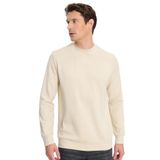 TUDORS Relax Fit Uzun Kollu Bisiklet Yaka Sweatshirt, XXL, SW250047, Kemik, erkek