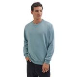 TUDORS Relax Fit%100 Pamuk Basic Okyanus Mavi Bisiklet Yaka Sweatshirt, XS, SW230001-OCB, Okyanus Mavi, erkek