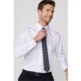Tudors Slim Fit Beyaz Non-Iron %100 Pamuk Doğa Dostu Ekoteks Belgeli Ütü Gerektirmez Gömlek