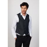 TUDORS Slim Fit Dar Kesim 3 Cepli 4 Mevsim Düz Yelek, M, Slim Fit Dar Kesim 3 Cepli Yelek, Gri, Erkek
