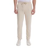 TUDORS Slim Fit Dar Kesim Beli Bağcıklı 3 Cepli Geniş Paça Eşofman Altı, XL, SP250006, Kemik, Erkek
