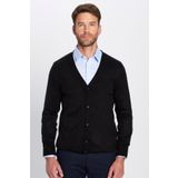 Tudors Slim Fit Dar Kesim Düğmeli Düz Tüylenmeyen Yumuşak Dokulu Erkek Hırka