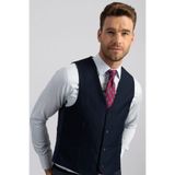 TUDORS Slim Fit Dar Kesim Düz Cepli Yelek, L, Slim Fit Dar Kesim Düz Cepli Yelek, Lacivert, Erkek