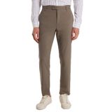 TUDORS Slim Fit Dar Kesim Esnek Yan Cepli Bilek Boy Canvas Kesim Açık Haki Pantolon, 31, PN250003, Açık Haki, Erkek