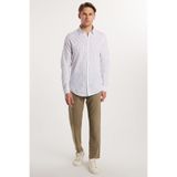 TUDORS Slim Fit Dar Kesim Esnek Yan Cepli Bilek Boy Canvas Kesim Açık Haki Pantolon, 34, PN250003, Açık Haki, Erkek