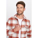 TUDORS Slim Fit Dar Kesim Oduncu Tek Cepli Kareli Kışlık Gömlek, L, DR250004-3101, Çok Renkli, Erkek