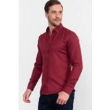 Tudors Slim Fit Dar Kesim Oxford Spor Beyaz Erkek Gömlek