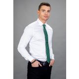 Tudors Slim Fit Dar Kesim Pamuk Saten Erkek Gömlek