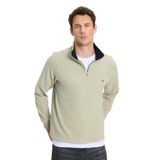 TUDORS Slim Fit Kapüşonsuz Sweatshirt Dik Yaka, XXL, SW250045, Mint, erkek