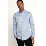 Tudors Slim Fit Koton Saten Premium Seri Erkek Gömlek - TUDORS