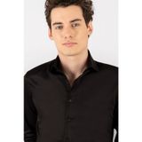 Tudors Slim Fit Koton Saten Premium Seri Erkek Gömlek