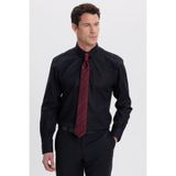 Tudors Slim Fit Non Iron%100 Pamuk Doğa Dostu Ekoteks Belgeli Ütü Gerektirmez Gömlek,Siyah Xl 2007004439636