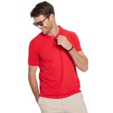 TUDORS Slim Fit Polo Yaka T-shirt, L, TS240019, Kırmızı, Erkek