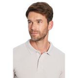 TUDORS Slim Fit Polo Yaka T-shirt Pamuklu Yumuşak Doku Nefes Alan, XXL, TS240019, Gri, Erkek