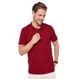 TUDORS Slim Fit Polo Yaka T-shirt, S, TS240019, Bordo, Erkek