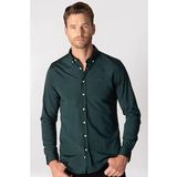 Tudors Slim Fit Uzun Kol Çizgili Spor Yaka Poplin Erkek Gömlek
