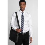 Tudors Slim Fit Uzun Kollu %100 Koton Saten Premium Erkek Beyaz Gömlek